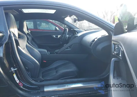 2017 Jaguar F-Type R из США, поврежденный, VIN SAJWJ6DL1HMK46799